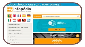 Dicionário online de Língua Gestual Portuguesa