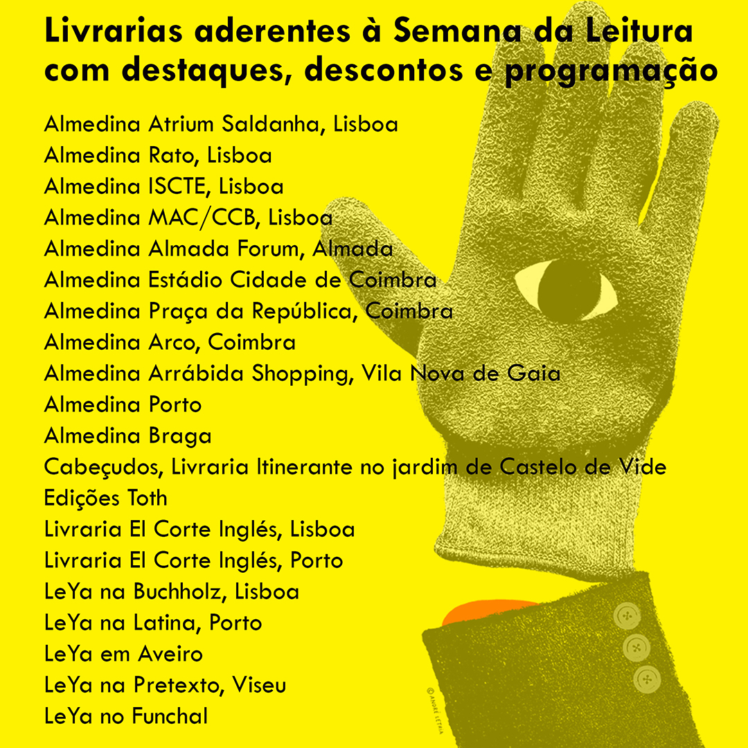 Semana da Leitura Livrarias aderentes