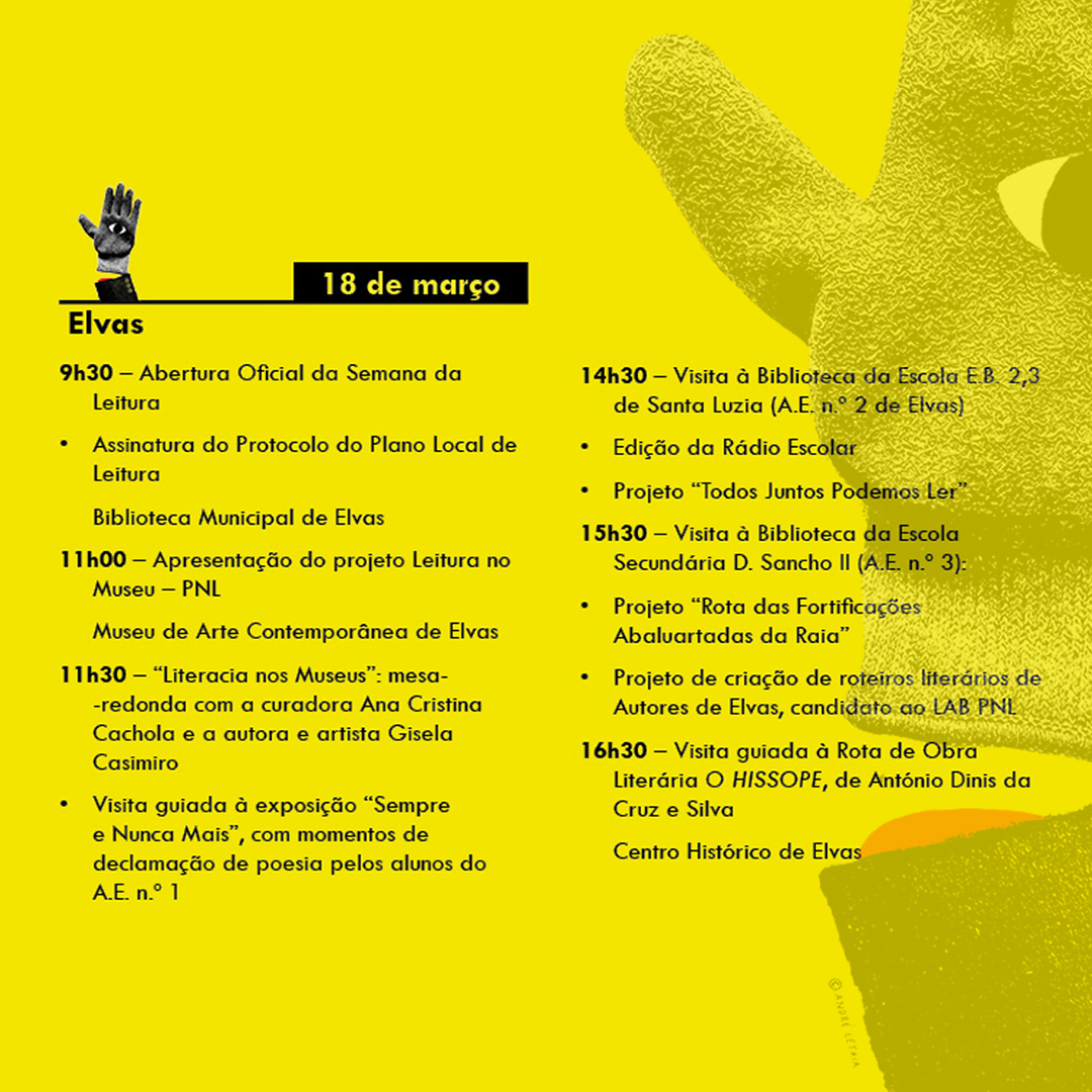 Programa dia 18 de março