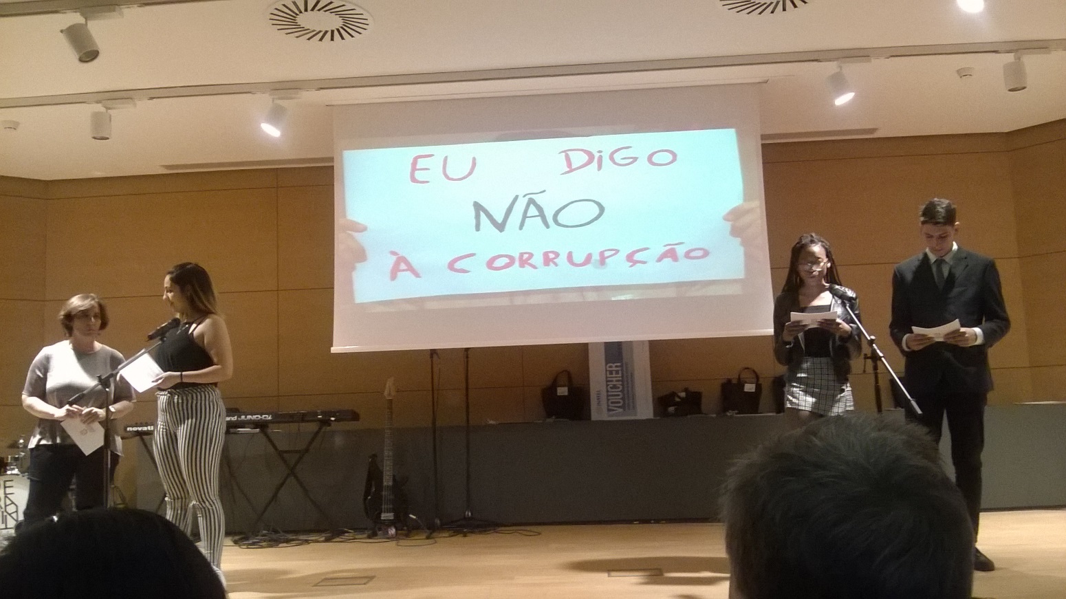 Entrega dos prémios do Concurso “Imagens Contra a Corrupção”