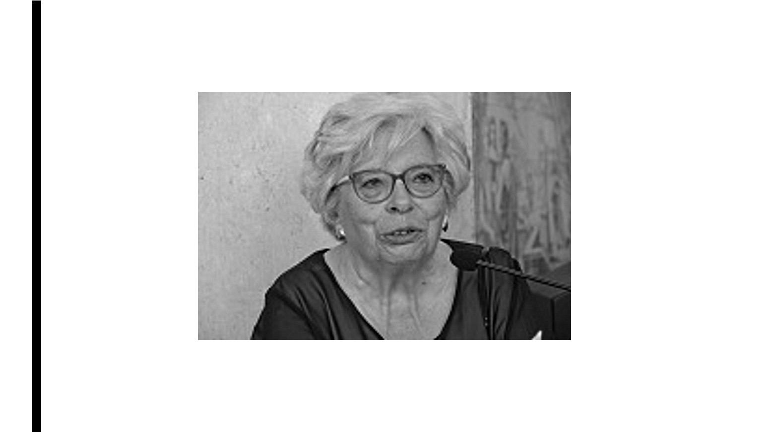 Falecimento de Maria José Moura