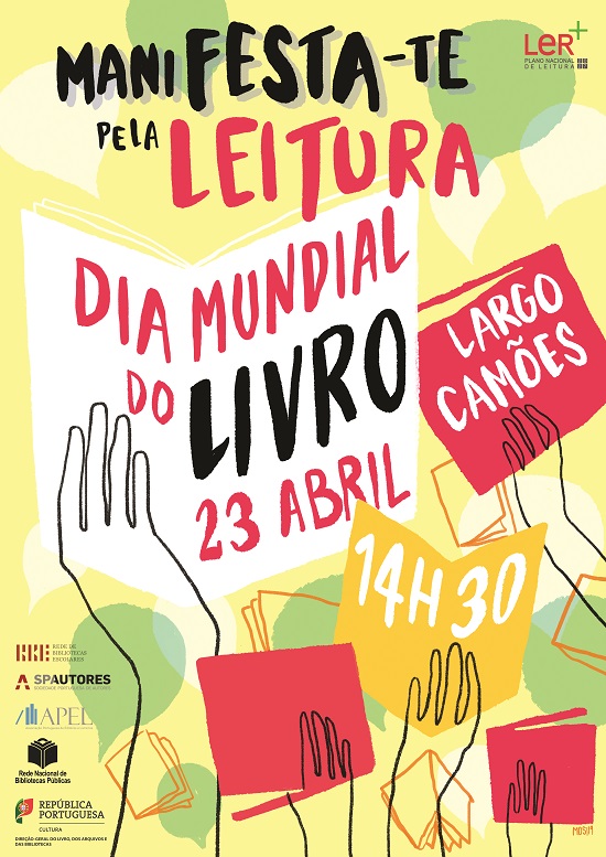 Cartaz Dia Mundial do Livro 2019